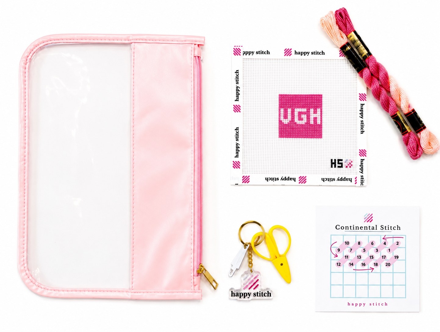 Color of project bag and scissors may vary.