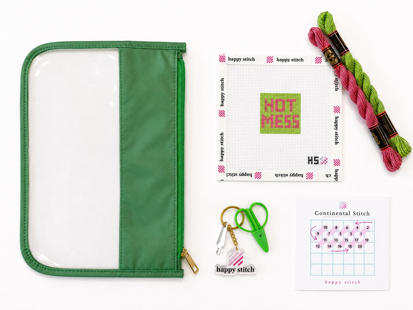 Color of project bag and scissors may vary.