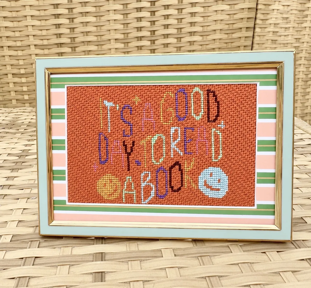 Framed finished Canvas